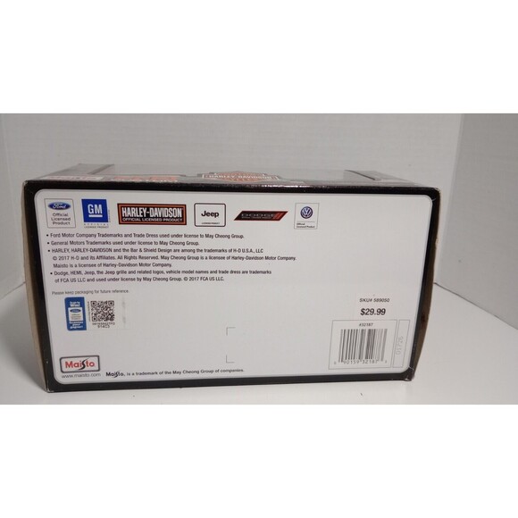 MAISTO HARLEY DAVIDSON FORD F150 STX PICKUP TRUCK WITH 2000 FAT BOY - Picture 8 of 8